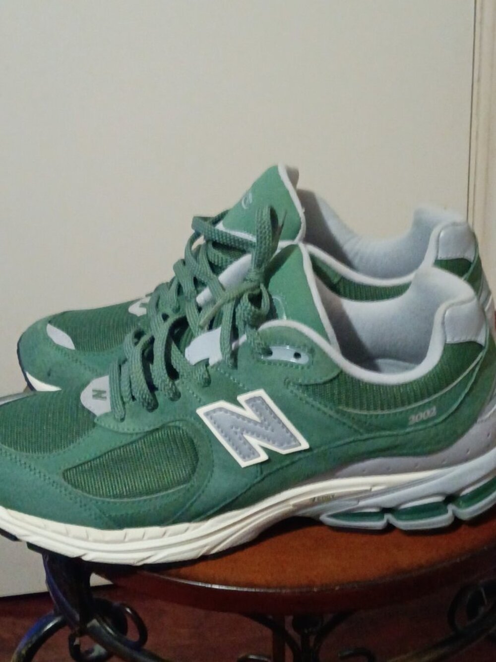 New Balance 2002R Jade Green Silver Metallic Men's Size 11 D Shoes Sneakers - Picture 9 of 15